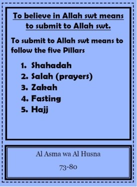 FlipBook 10-The Beautiful Names of Allah for ages 10+